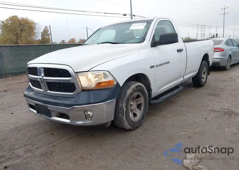 2012 Ram 1500 St из США, поврежденный, VIN 3C6JD6DT6CG158866